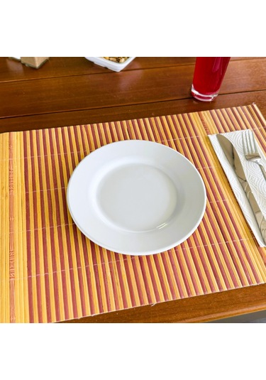 Alezy 598 Göreme Melamin Termostar Grm Servis Tabak 19 Cm Beyaz