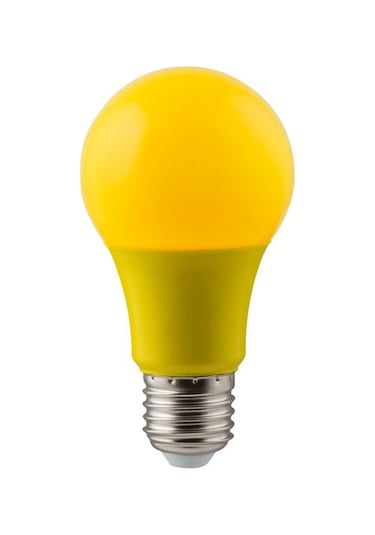 1 Adet 10 Watt Sarı Işık E27 Duy Led Ampul, Sarı Işık 10 Watt Tasarruflu Led Ampul, 10 Watt