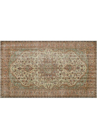 Osmanlı İmparatorluğu'nu Yansıtan El Dokuma Halı 156 X 263 Cm 9165