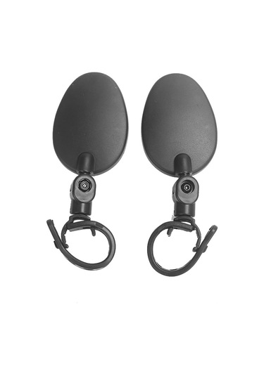 2 Adet Scooter Arka Görüş Aynası, Gidon Arka Görüş Aynaları, Elektrikli Scooter, Dağ Bisikleti, Yol Bisikleti İçin Bisiklet Aynası