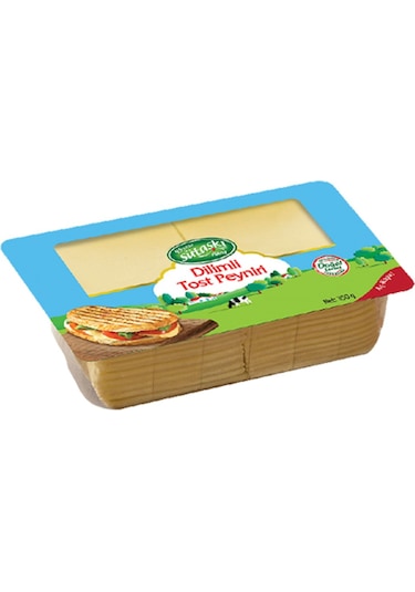 Sütaş Dilimli Tost Peyniri 350 Gr X 12 Paket Kolay Tüketim Ve Lezzetli Tost
