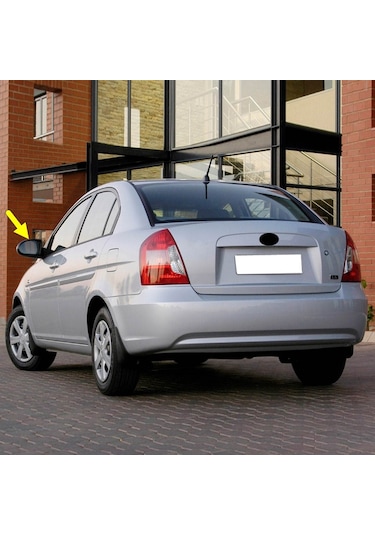 Hyundai Accent Era 2006-11 Sol Dikiz Ayna Camı Manuel 87611-1e010