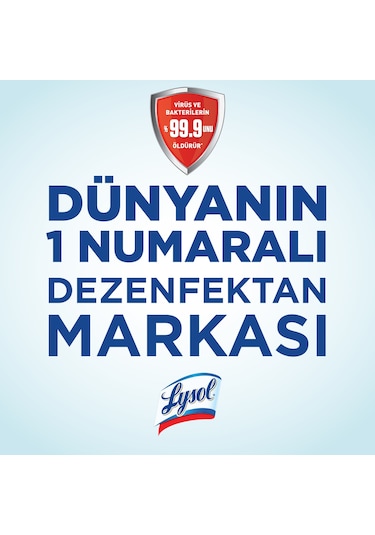 Lysol Pratik Yüzey Temizleyici, Koku Giderici, Dezenfektan Sprey Temizliği Esintisi 2 x 400 ML