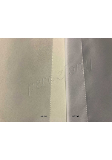 Taç Lüx Güneşlik Perde Atlas Saten Özel Ölçü Dikim