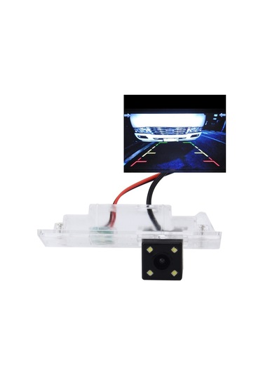 Sones 656x492 Etkili Piksel Ntsc 60hz Cmos Iı Su Geçirmez Geri Görüş Kamerası 4 Led Lambalar İle Bmw 120i/135i/640i/z4