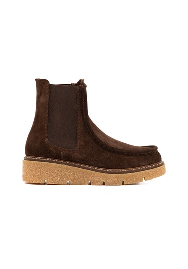 Marrone Bot Kadın 25k11778xs Vergelio Suede Marrone