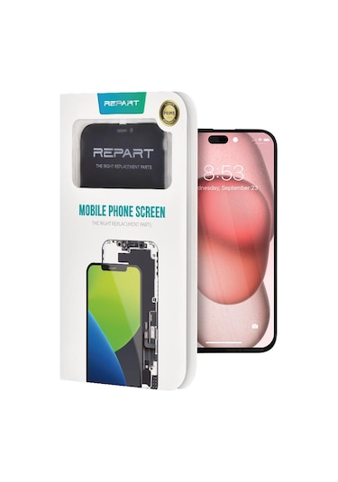 Apple Uyumlu iPhone 15 Hard-oled Ekran