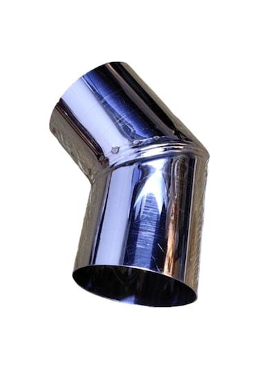 45 Derece Krom Dirsek Çapı 8 Cm