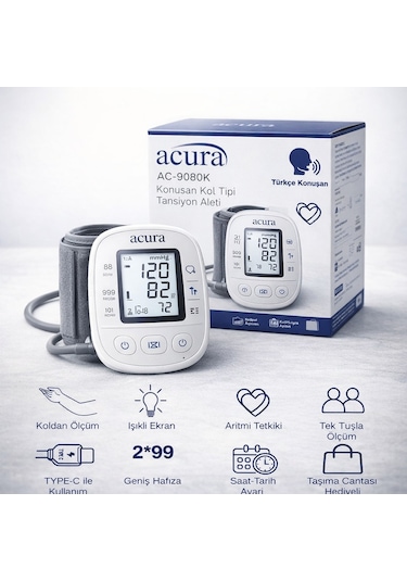 Acura Ac 9080k Türkçe Konusan Ölçüm Aleti