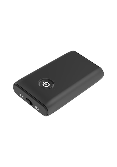 Neevoyu Bluetooth 5.0 Alıcı-verici Çift Fonksiyonlu Adaptör, 3.5mm Ses Portu, 10m Mesafe, 6 Saat Çalma Süresi, Tv-bilgisayar Hoparlör Uyumlu, Plug&play