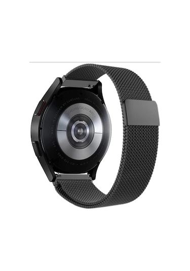 Samsung Uyumlu Galaxy Watch 6 40 Mm Mıknatıslı Metal Hasır Kordon