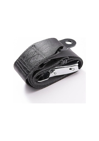 Novahub Havacılık Alüminyum 2 Noktalı Emniyet Kemeri - Otobüs, Okul Servisi & İş Makineleri İçin