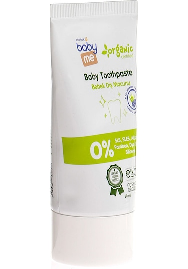 baby me Organik Diş Macunu 50 ml