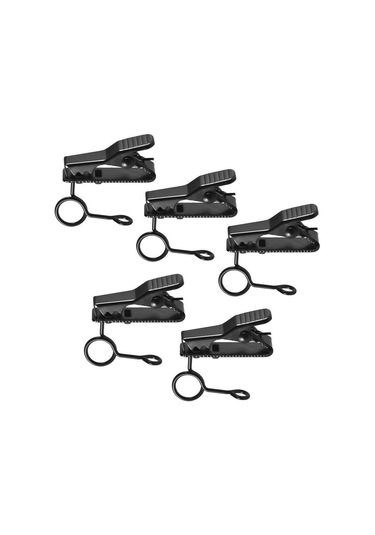 Andoer Ey-j06a 5li 10mm Kablolu Yaka Mikrofonu Klipsi D5165-2