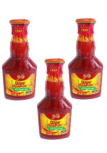 3 Adet Orjinal Newking Acı Sos 333 Gram 3 Derece Acı