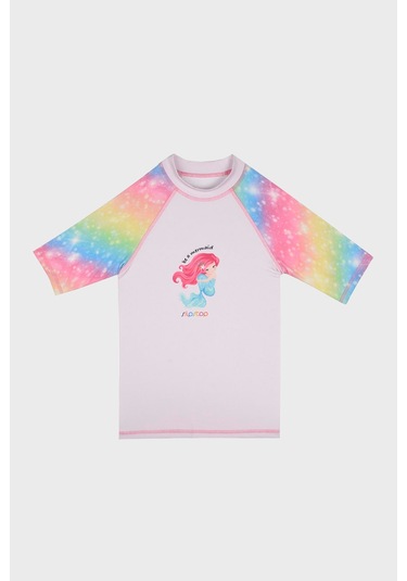Slipstop Kız Çocuk T Shirt St20110021 Pembe-sarı Pembe