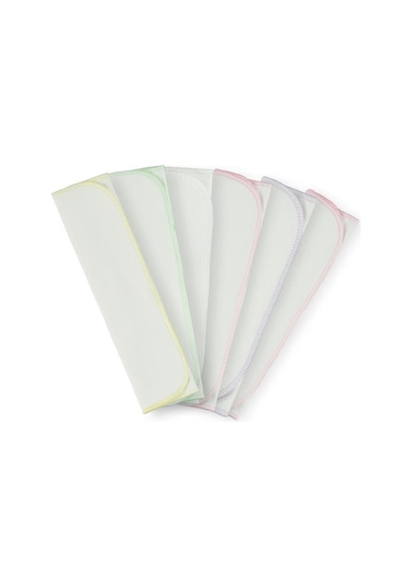 Minidamla Bebek 6'lı Ağız Mendili 20x20 CM - Pembe