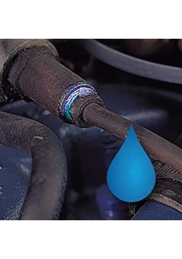 USA Tracerline TP3340-1P6/1 Oto Yağ-Yakıt-ATF vs. Kaçak Tespit Boyası Kirli Yağda Etkili Mavi Renk 1 Araçlık 30 ml