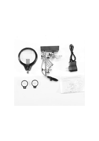 Bushman 5 LED 3 Farklı Mercek Çok Fonksiyonlu Lehim Tamir Standı