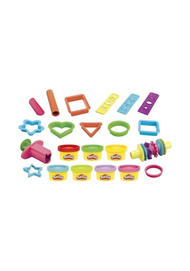 F7384 Play-doh Creations Hayal Gücü Şekilleri Seti +3 Yaş