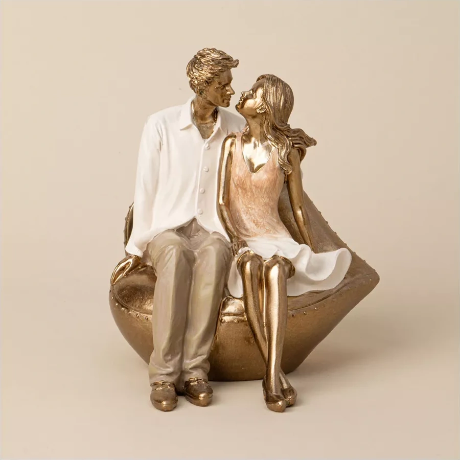Lefard İç Mekân Figürü "aşıklar" Heykelciği 15.5x17.5 Cm 215262858