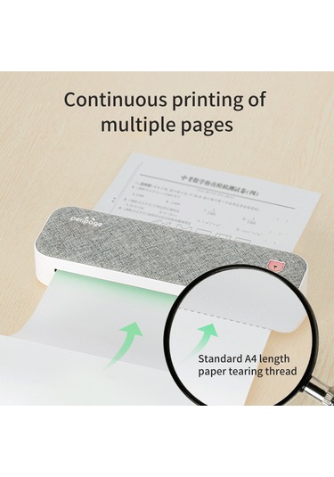 Singree A4 Hızlı Kuruyan Termal Kağıt Rulo - 2 Rulo/paket, A40 Yazıcı Uyumlu, Yağ Ve Sürtünmeye Dayanıklı, Bpa İçermez