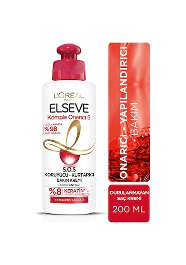 Elseve Komple Onarıcı S.O.S. Koruyucu Bakım Kremi 200 ML