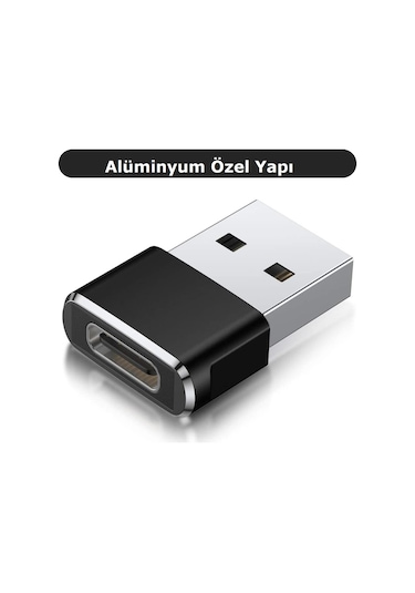 Cafele Apple iPhone  Uyumlu iPad Type-C Dişi Usb Erkek Çevirici