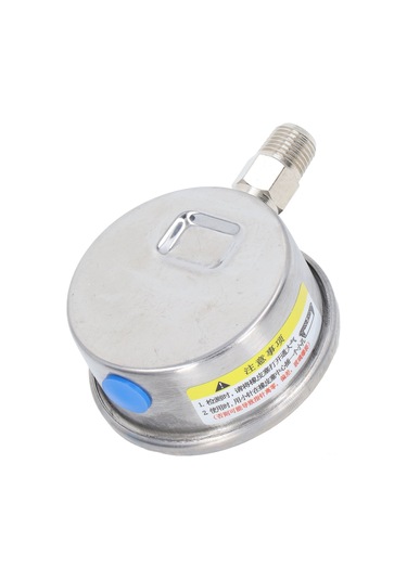 Tenfowee Stainless Steel Vakum Basınç Ölçer - 1/4" Npt Bağlantı, Çift Ölçekli, 0-1 Mpa Aralığı, Su Ve Yağ İçin Uygulanabilir