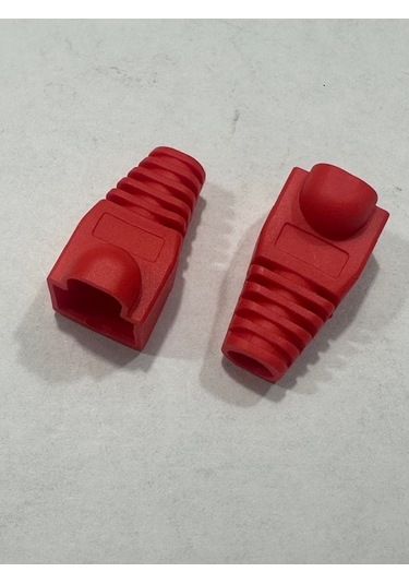Kırmızı Rj45 Kılıf Kırmız Cat6 Kılıf Kırmızı Cat5 Kılıf 100 Adet