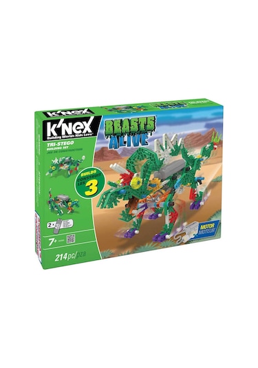 K'Nex Tri-Stego Yapım Seti Motorlu Beasts Alive 34484