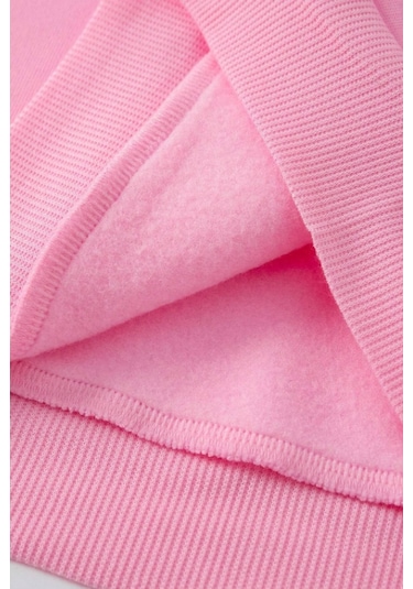 Unisex Kadın Erkek Jeon Jungkook Bts Özel Tasarım Baskılı Kapşonlu Sweatshirt Pembe Mck1099 Pembe