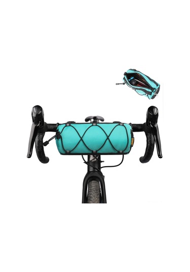 Padalink Rhinowalk Hafif Bisiklet Başlık Çantası - 2.4l Kapasite, Ayarlanabilir Omuz Askısı, Mavi Renk Mavi