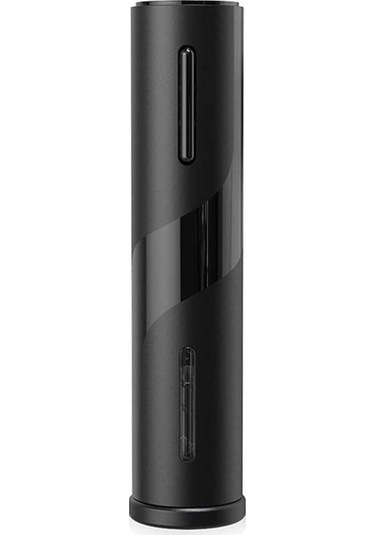 Fortunelane Siyah Akıllı Şarap Açıcı - Pil İle Çalışır - Hızlı Hijyenik Kullanım - Ev/outdoor Partiler İçin Siyah