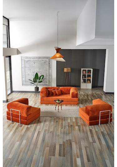 Legom Avanos Aktivite Koltuğu Yatak Olabilen Çok Amaçlı Kanepe Koltuk Takımı Kiremit Kiremit