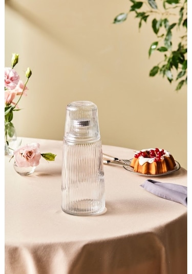 Karaca Lille Şeffaf Cam Başucu Sürahisi 1100 Ml