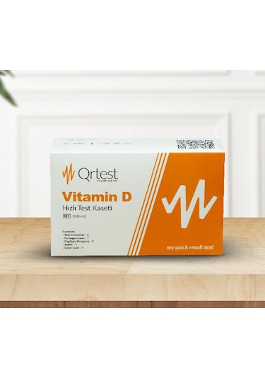 Qrtest D Vitamini Hızlı Test Kaseti 5'li