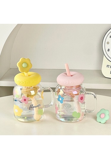 Aurora Filtre Pipetliçay Yapmak İçin Su Bardağı, Yüksek Kaliteli, Büyük Kapasiteli, Yüksek Sıcaklağa Dayanıklım Bardak Sarı