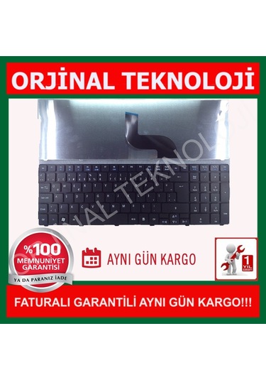 Acer Aspire 5742Z Tuş Takımı Klavye Siyah Tr