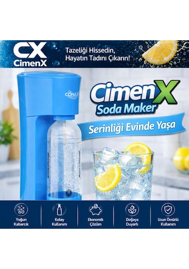 Soda Maker Blue Edition Mavi