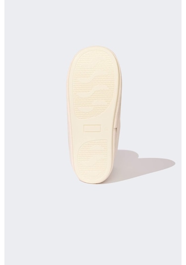 DeFacto Kadın Düz Taban Ev Terliği D3395AX24AUBG26 Bej