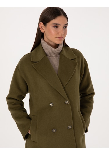 Pierre Cardin Kadın Haki Kaban 50308929-vr027 Haki