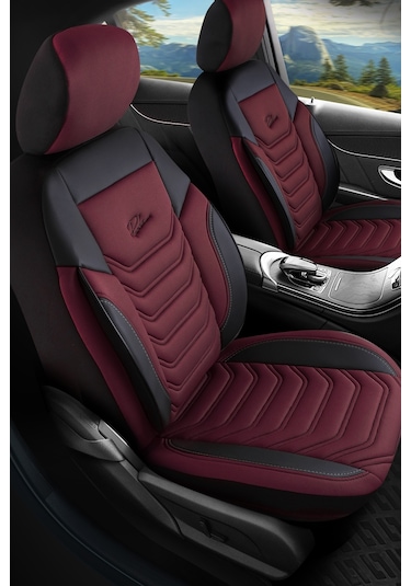 Panda Florida Serisi Pike Kumaş Oto Koltuk Kılıfı - Tam Set