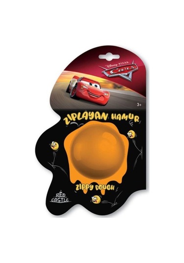 Zıplayan Hamur&slime 30 Gram Disney Cars Turuncu-red Castle Zdb-33 Turuncu