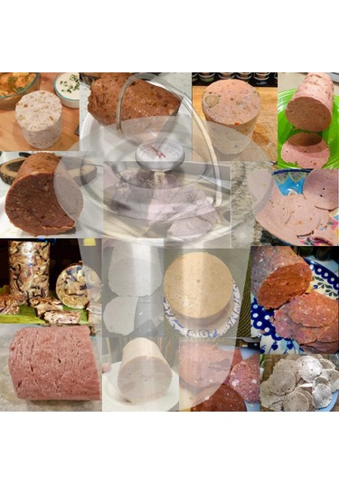 Termometreli 304 Paslanmaz Çelik Jambon Pres Makinesi, Et Kümes