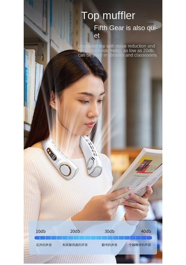 Ambition 1 Adet Asılı Neckfan Tip-c Dilsiz Çok Fonksiyonlu