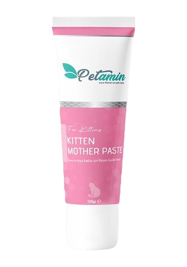 Petamin Kitten Mother Paste Yavru Ve Anne Kediler Için Vitamin Içerikli Paste 100 Gr