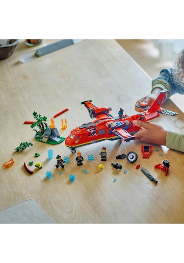 LEGO® City İtfaiye Kurtarma Uçağı 60413 6+ Yaratıcı Oyuncak Yapım Seti - 478 Parça