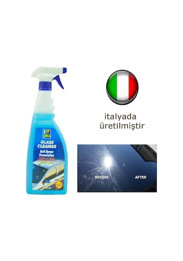 İl Piu Cam Temizleyici ve Parlatıcı Sprey Pompalı 750 Ml