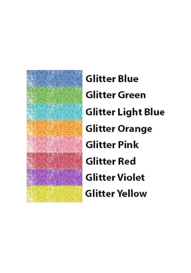 Uni Posca PC-3M Glitter Colours Su Bazlı Boyama Markörü Seti Siml